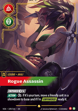 Akali, Rogue Assassin (V.2 - Showcase)