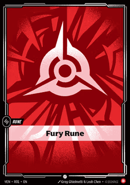 Fury Rune (V.1 - Common)