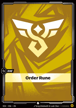 Order Rune (V.1 - Common)