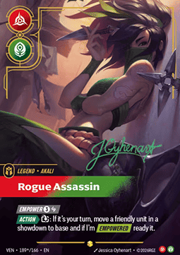 Akali, Rogue Assassin (V.3 - Signed Showcase)
