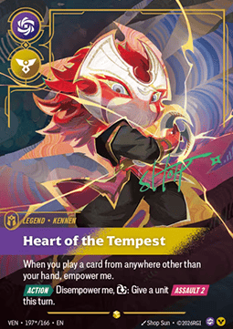 Kennen, Heart of the Tempest (V.3 - Signed Showcase)