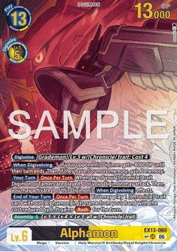 Alphamon (EX13-060) (V.4)
