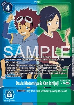 Davis Motomiya & Ken Ichijoji (EX13-070) (V.2)