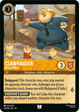 Clawhauser - Safety Officer
