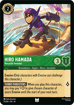 Hiro Hamada - Versatile Inventor