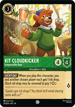 Kit Cloudkicker - Irrepressible Bear