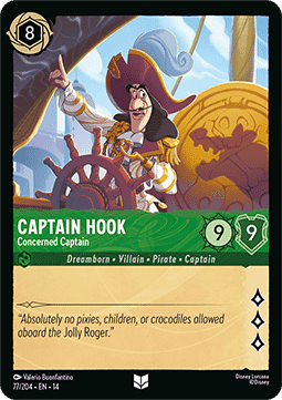 Captain Hook - Concerned Captain