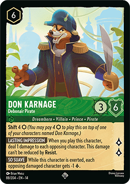 Don Karnage - Debonair Pirate