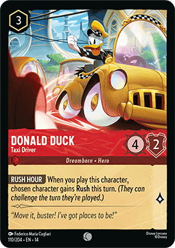 Donald Duck - Taxi Driver