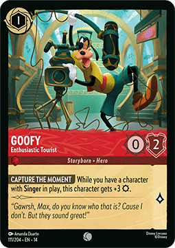 Goofy - Enthusiastic Tourist
