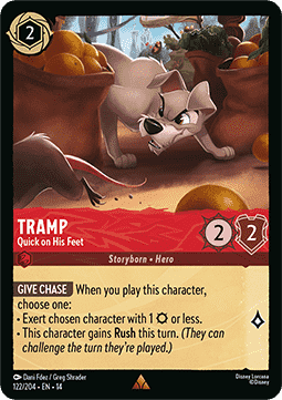 Tramp - Quick on His Feet