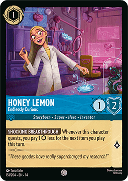 Honey Lemon - Endlessly Curious
