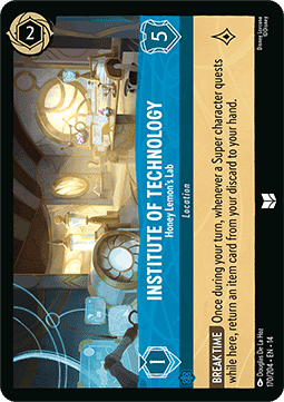 Institute of Technology - Honey Lemon's Lab