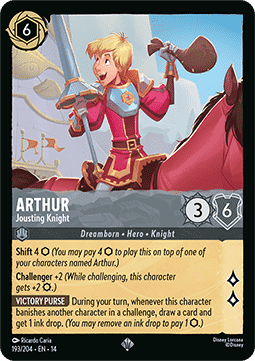 Arthur - Jousting Knight