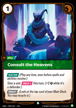 Consult the Heavens