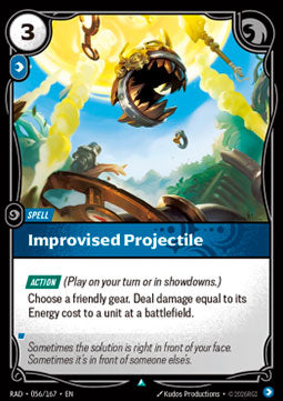Improvised Projectile