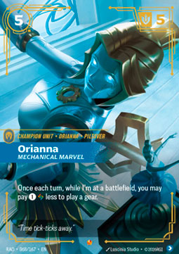 Orianna, Mechanical Marvel (V.1 - Epic)