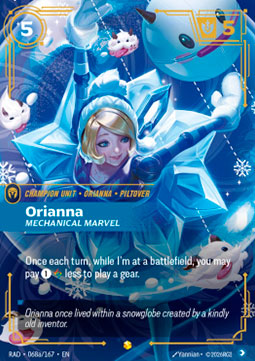 Orianna, Mechanical Marvel (V.2 - Showcase)