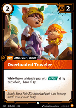 Overloaded Traveler