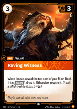 Raving Witness