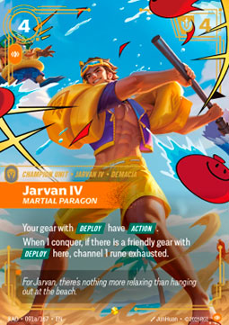 Jarvan IV, Martial Paragon (V.2 - Showcase)