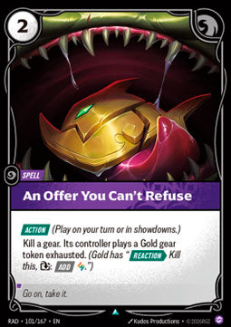 An Offer You Can't Refuse