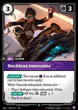 Reckless Innovator