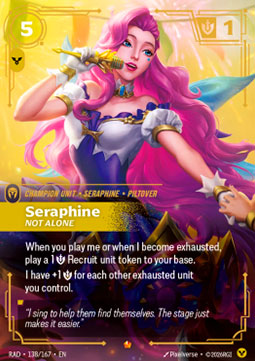 Seraphine, Not Alone (V.1 - Epic)
