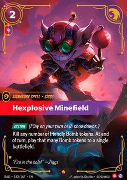 Hexplosive Minefield