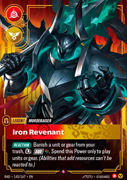 Mordekaiser, Iron Revenant