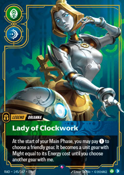 Orianna, Lady of Clockwork