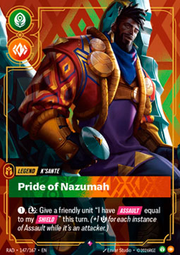 K'Sante, Pride of Nazumah (V.1 - Rare)