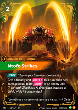 Ntofo Strikes