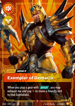 Jarvan IV, Exemplar of Demacia (V.1 - Rare)