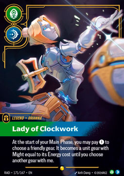 Orianna, Lady of Clockwork (V.2 - Showcase)