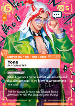 Yone, Blademaster