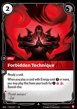 Forbidden Technique