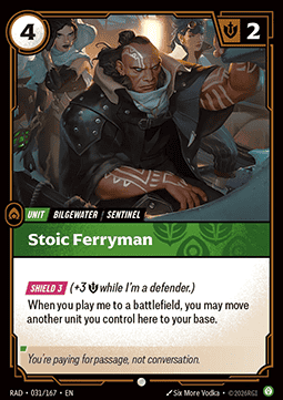Stoic Ferryman