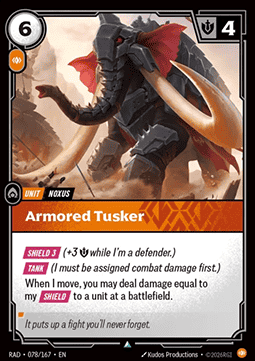 Armored Tusker