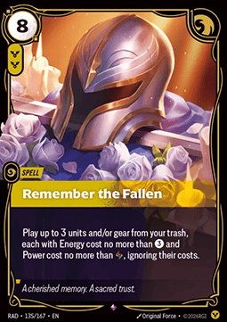 Remember the Fallen