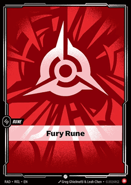 Fury Rune (V.1 - Common)