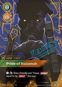 K'Sante, Pride of Nazumah (V.3 - Signed Showcase)