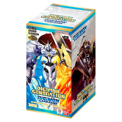 Digimon Reprint Advanced Booster Display Digimon Generation AD-01 English