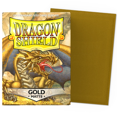 Dragon Shield Oro Matte Standard 100U