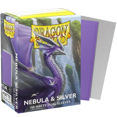 Dragon Shield Nebula & Plata Dual Matte Standard 100U