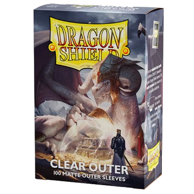 Dragon Shield Exteriores Transparente Matte 100U