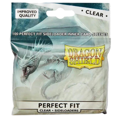 Dragon Shield Perfect Fit Clear Sideloader 100U