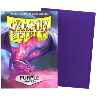 Dragon Shield Morado Matte Standard 100U