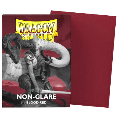 Dragon Shield Non-Glare Rojo Sangre Standard 100U