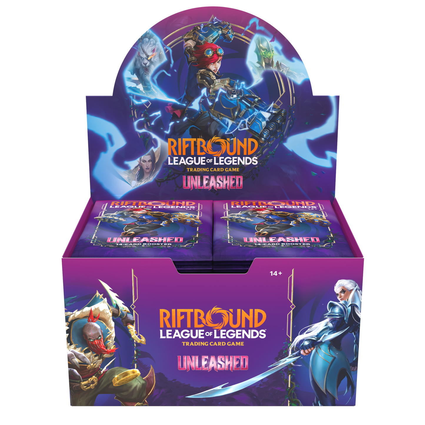 Riftbound Unleashed Caja de Sobres Inglés
